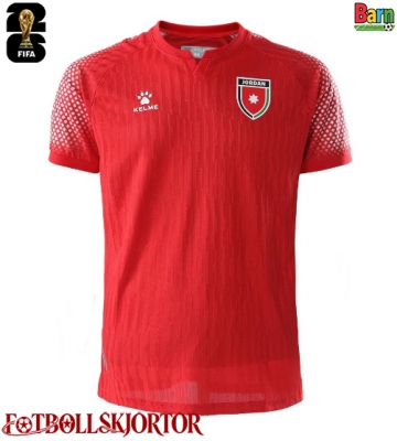 Jordanien Borta Kläder Barn VM 2026 Kortärmad (+ Korta byxor)